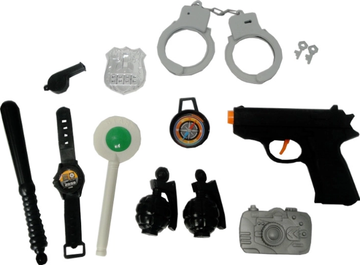 set de policía para niños
