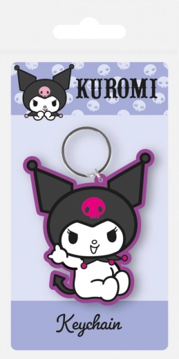 Llavero de goma Hello Kitty Kuromi