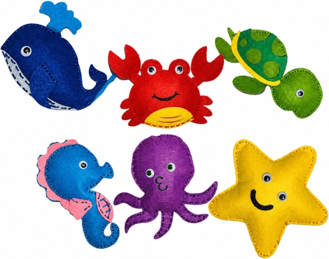 6 animales marinos para coser