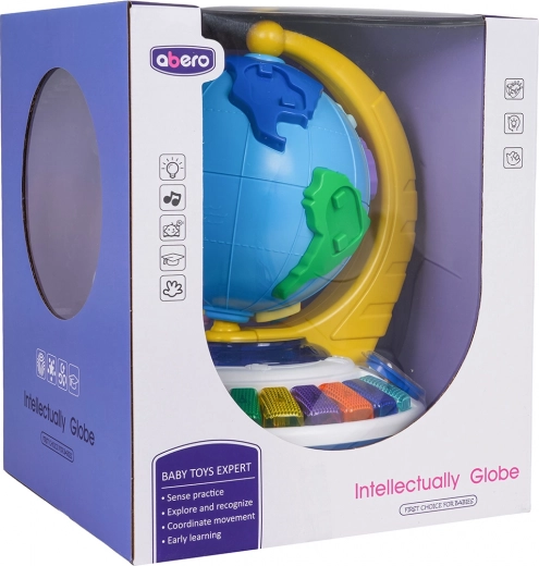 Globo interactivo infantil Conoce el mundo con sonidos y luces