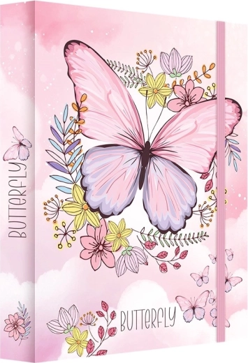Caja para cuadernos A4 Jumbo Max Butterfly