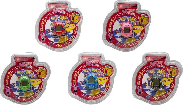 Mascota digital 168 en 1 – juego electrónico de bolsillo