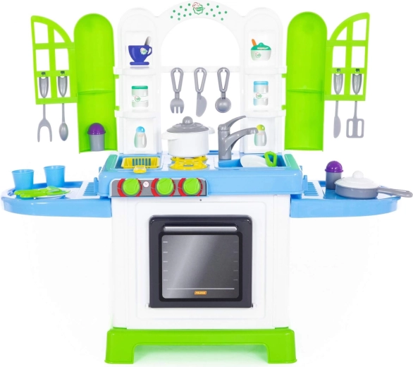 Zona de cocina realista para pequeños chefs