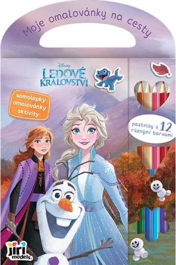 Mis libros para colorear de viaje Frozen