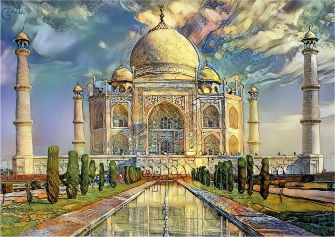 Puzzle Taj Mahal de 1000 piezas EDUCA