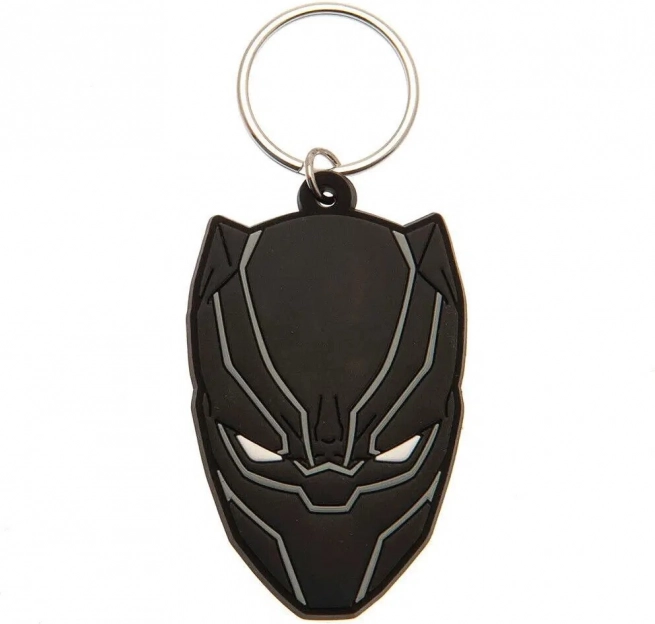 Llavero de goma Black Panther