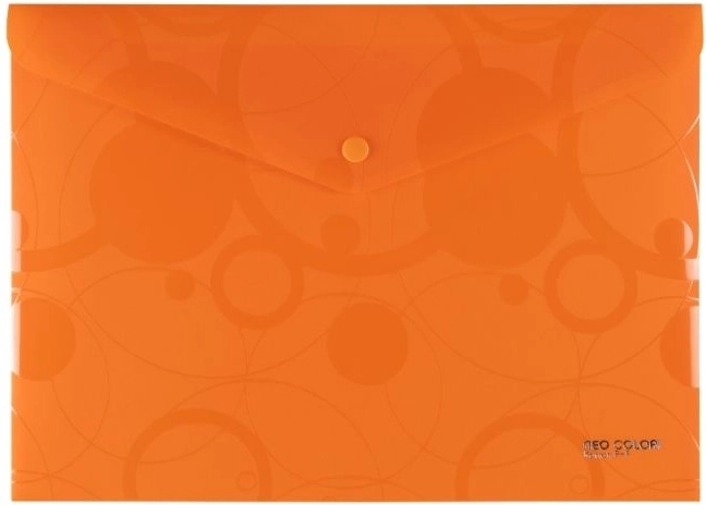 Carpeta con broche A4 naranja NEO COLORI