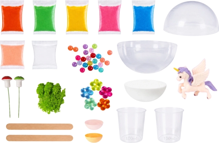 Contenido creativo del kit para un montaje fácil