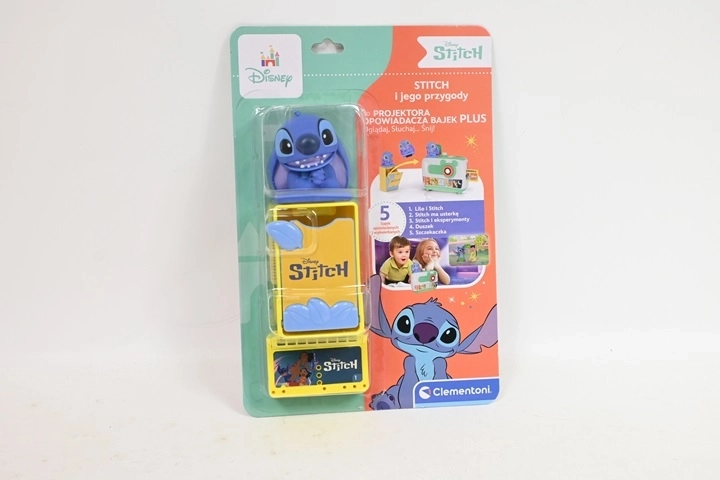 Clementoni Stitch set de proyección para contar cuentos