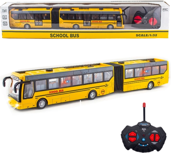 Autobús escolar articulado R/C 1:32