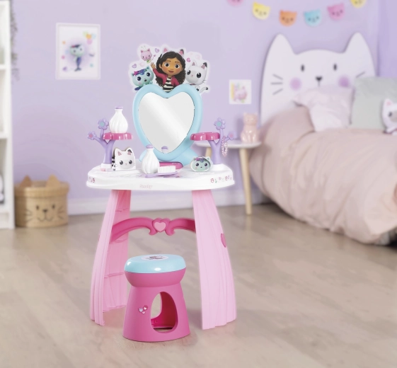 Taburete y prácticos soportes de almacenamiento
