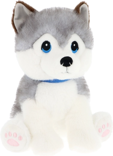 Perrito Husky enamorado Keeleco 23 cm