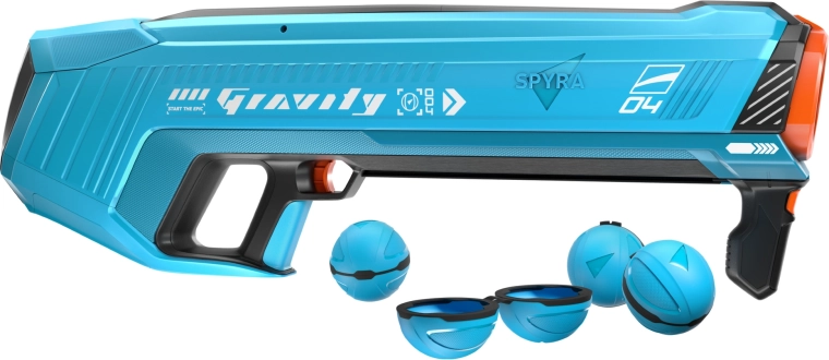 SpyraBlasts reutilizables y cargador para 4 unidades