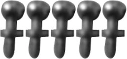 JAMARA bandejas brillantes para tornillos, 10 uds.