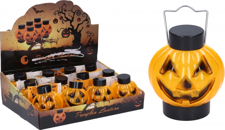 Calabaza de Halloween luminosa 8 × 7 cm
