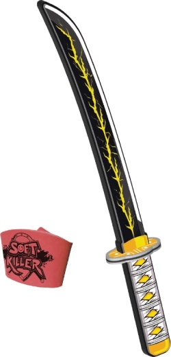 Espada samurái de espuma Demonio para niños