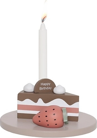 Jabadabado soporte de vela con forma de tarta