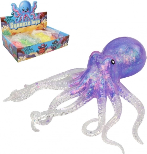 Pulpo brillante 18 cm