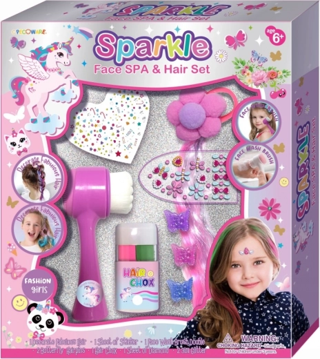 Set cosmético para el cabello para niños – estudio de peinados