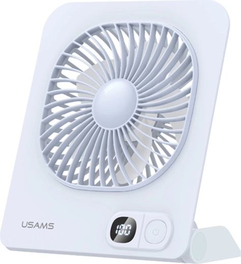 Ventilador de sobremesa magnético USAMS ZB363, azul
