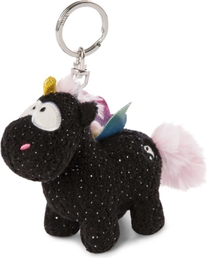 Llavero NICI unicornio Rainbow Yin 10 cm