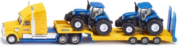 Conjunto de camión con tractores New Holland T8