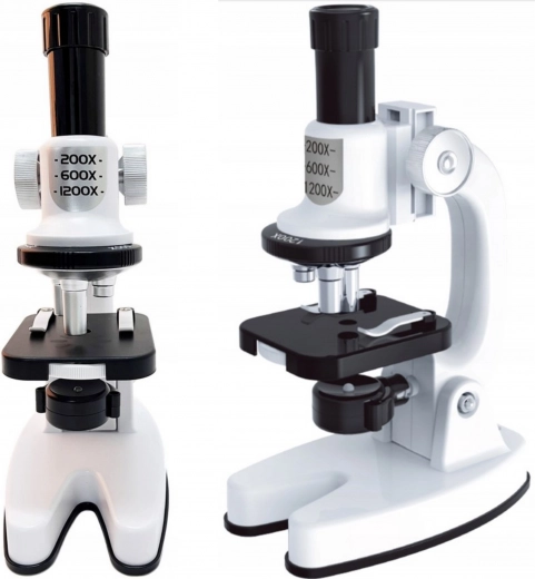 Aumentos de hasta 1200x e iluminación LED