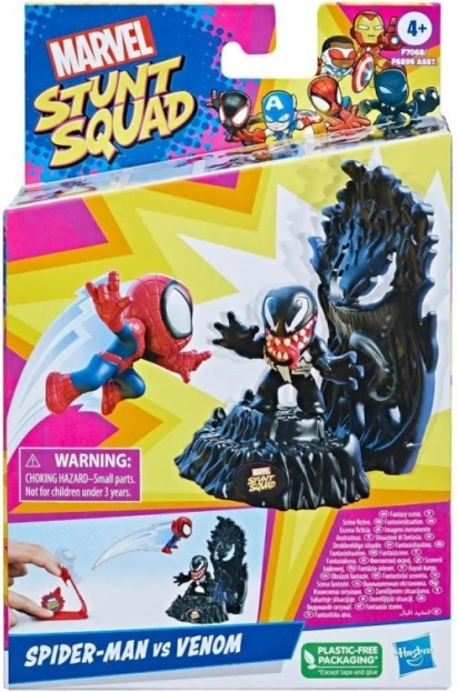 Marvel Stunt Squad: Spider-Man vs Venom – set de acción con lanzador