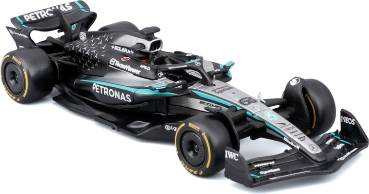 Réplica fiel del Mercedes-AMG Petronas W16 (2025)
