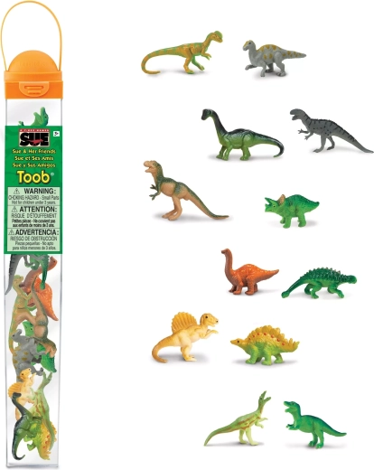 Safari Ltd. TOOBS tubo dinosaurios – Sue y sus amigos
