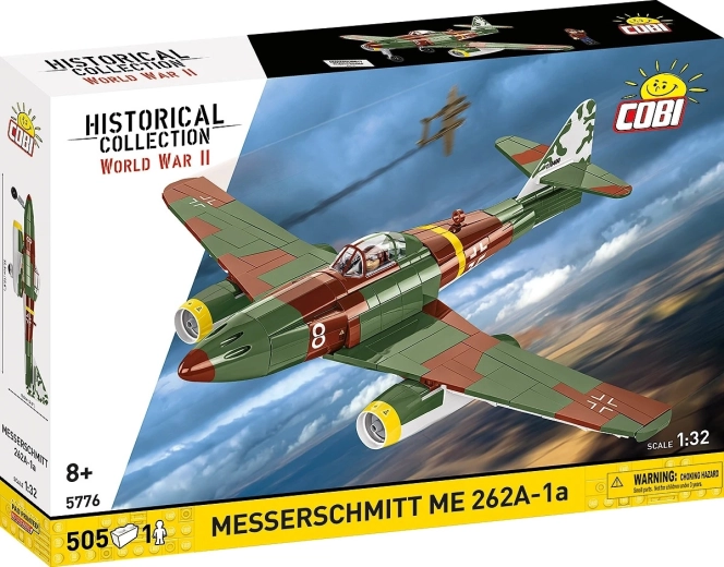 COBI messerschmitt me 262a-1a schwalbe kit de construcción de bloques 505 piezas 1:32