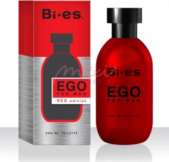 Agua de tocador para hombre BI-ES Ego Red 100 ml