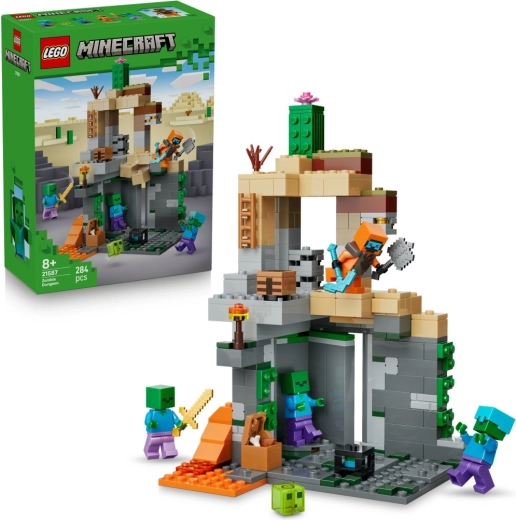 LEGO Minecraft Mazmorra de zombis 8+