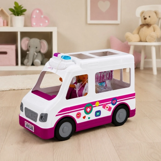 Ambulancia grande para un juego realista