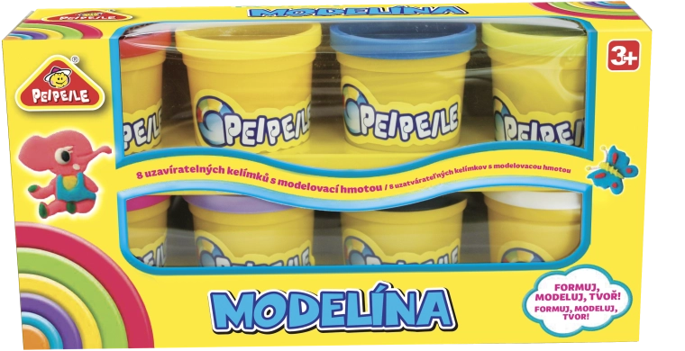Plastilina – set de 8 colores