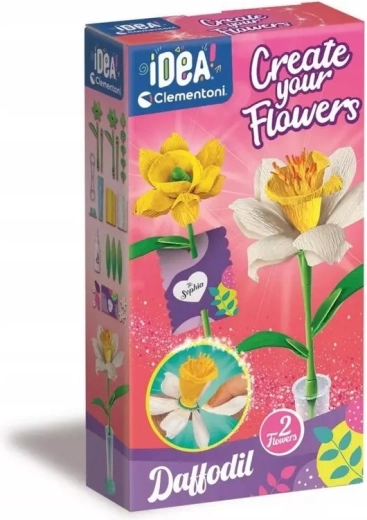 Mini fábrica de flores – narciso de Clementoni