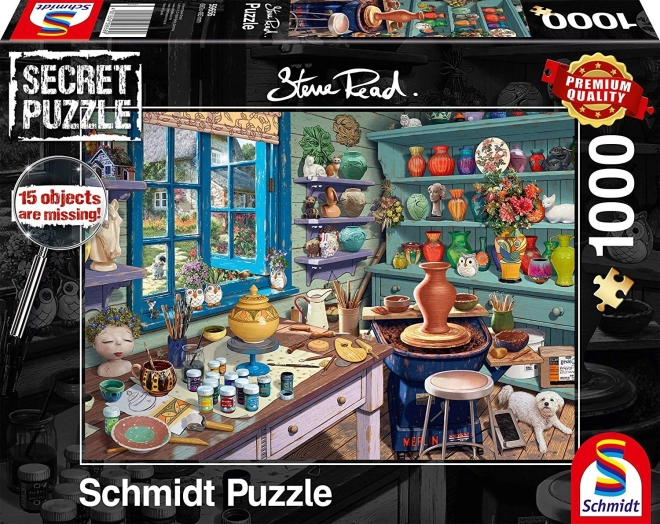 Schmidt Secret puzzle Taller de alfarería 1000 piezas