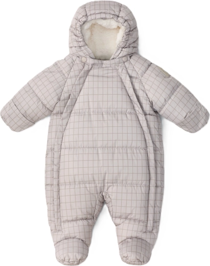Mono de invierno Leokid Eddy Silver Cloud, talla 68