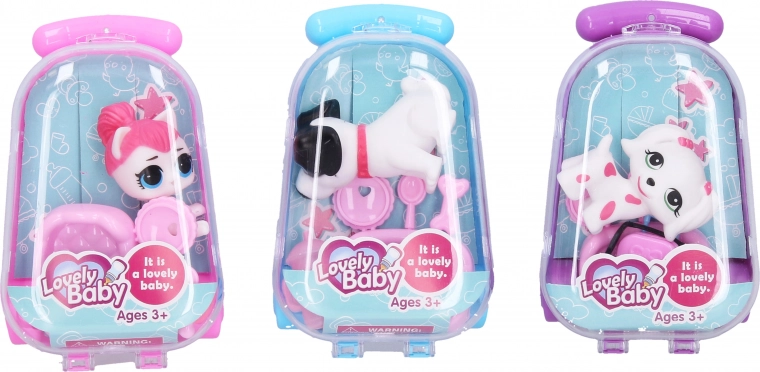 Set de figuras de animales de 6 cm
