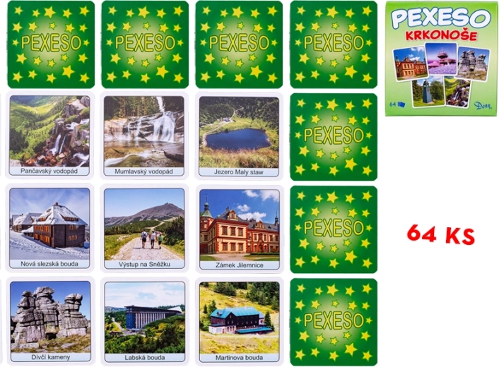 Memory Krkonoše – juego de memoria familiar