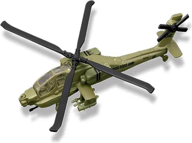 Maisto Fresh Metal Tailwinds AH-64 Apache modelo de avión verde