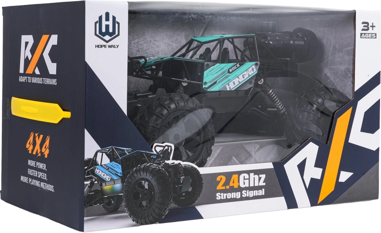 Crawler todoterreno RC ROCK 1:14 con función de humo