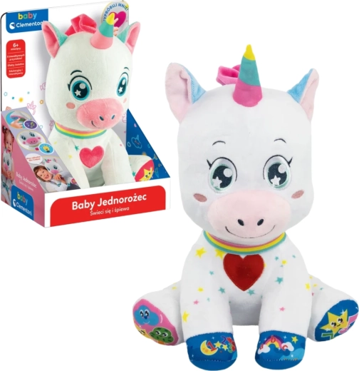 Unicornio de peluche interactivo BABY CLEMENTONI