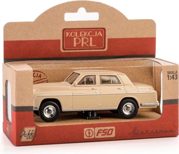 Modelo de coche PRL Warszawa 223 - Beige