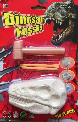 Fósiles de dinosaurio Plejo – kit de excavación con esqueleto de dinosaurio