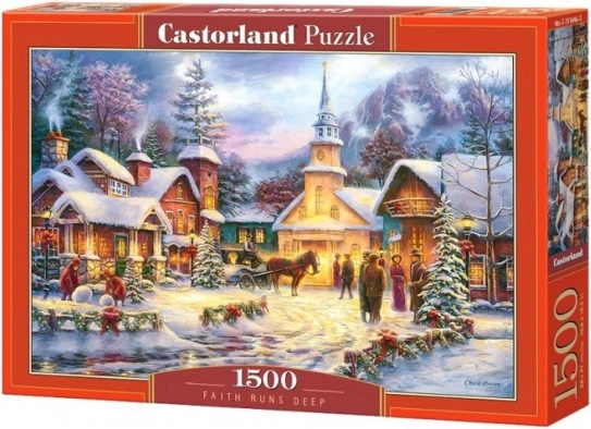 Puzzle Castorland de 1500 piezas Invierno