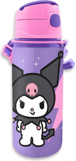 Botella de aluminio para beber 600 ml KUROMI