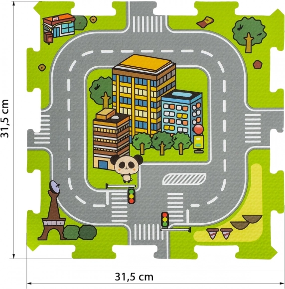 Mapa de carreteras para cochecitos