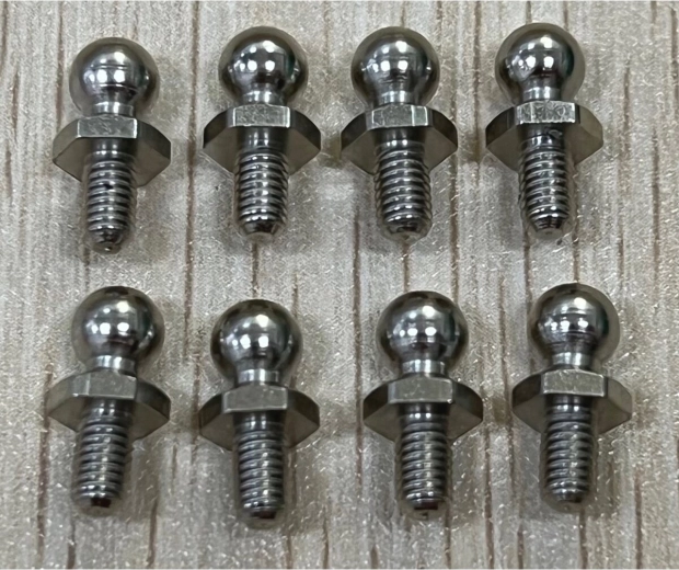 Tornillos de cabeza redonda para Whelon - 8 uds
