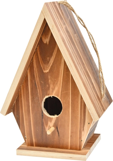 Casita de madera para pájaros 14 × 10 × 21 cm